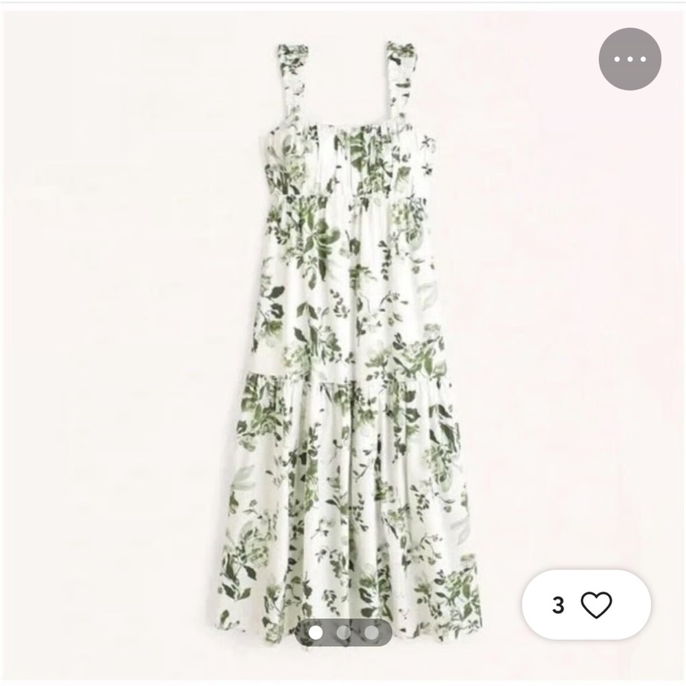 Women's Bow Back Poplin Maxi Dress, Abercrombie &Fitch